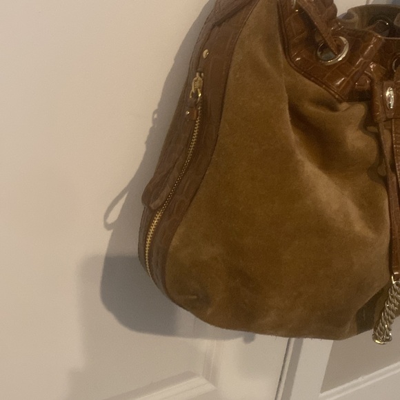 Cole Haan suede shoulder bag. Good used condition. - Picture 5 of 10